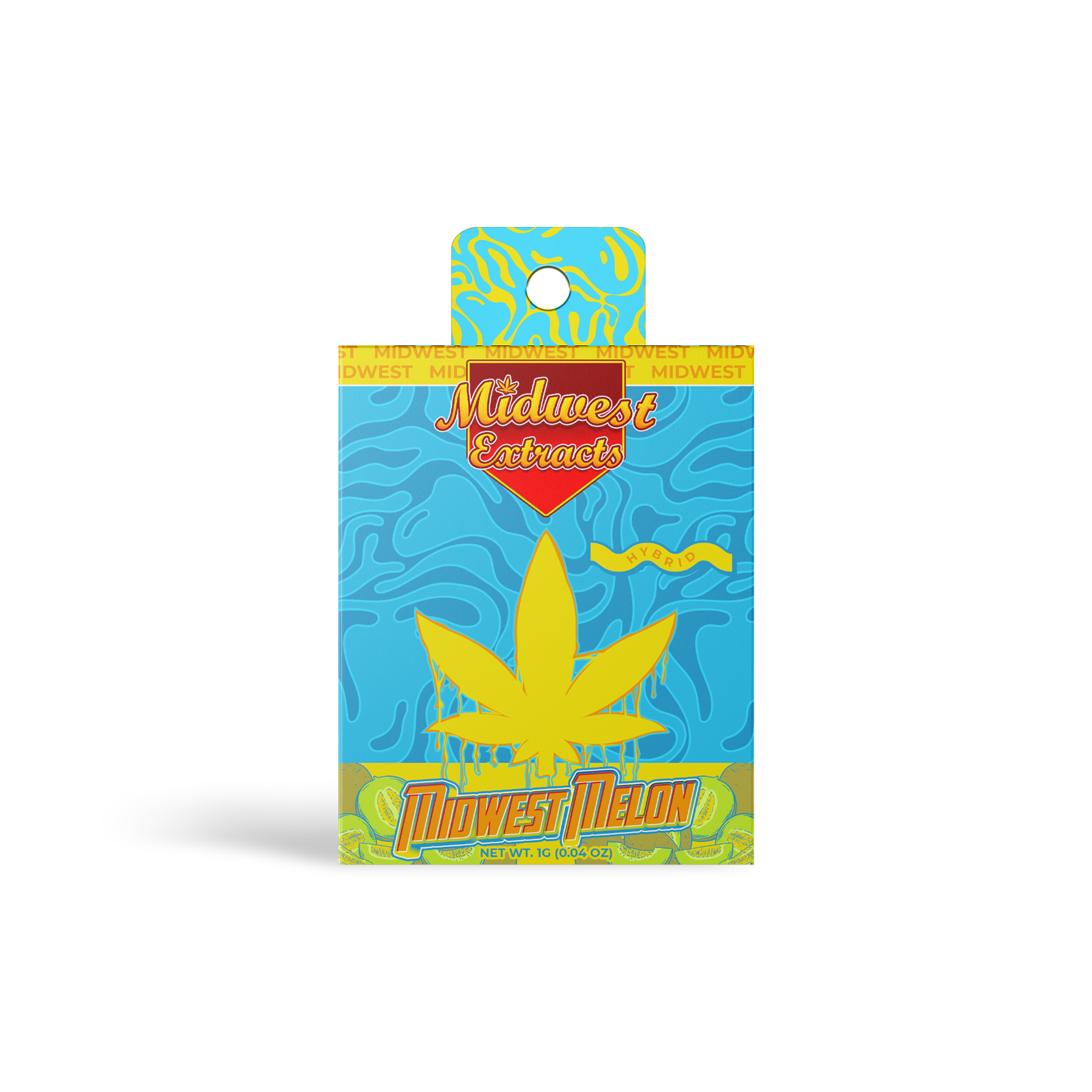 Photograph of product: Midwest Melon 510 Thread Distillate Cartridge | Midwest Extracts | 1g (5/$30)