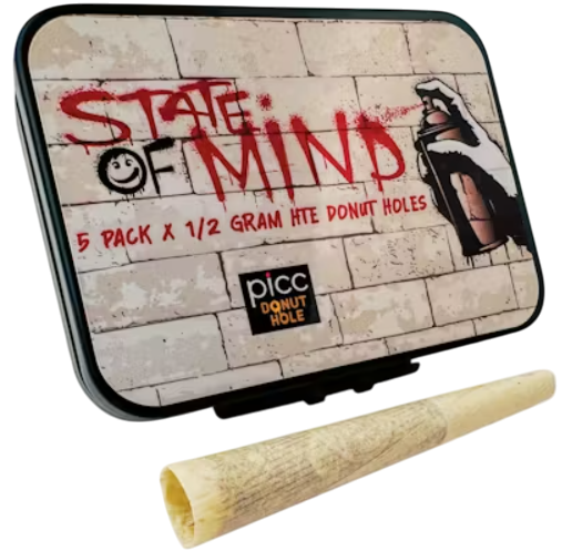 Photograph of product: Ice Cream HTE Infused Strawnana - Pre-Roll 5 Pack (2.5g)