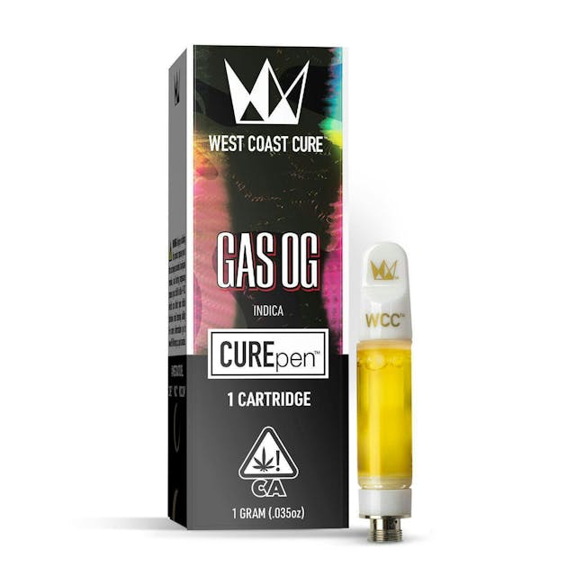 Photograph of product: Gas OG | 1g Cartridge