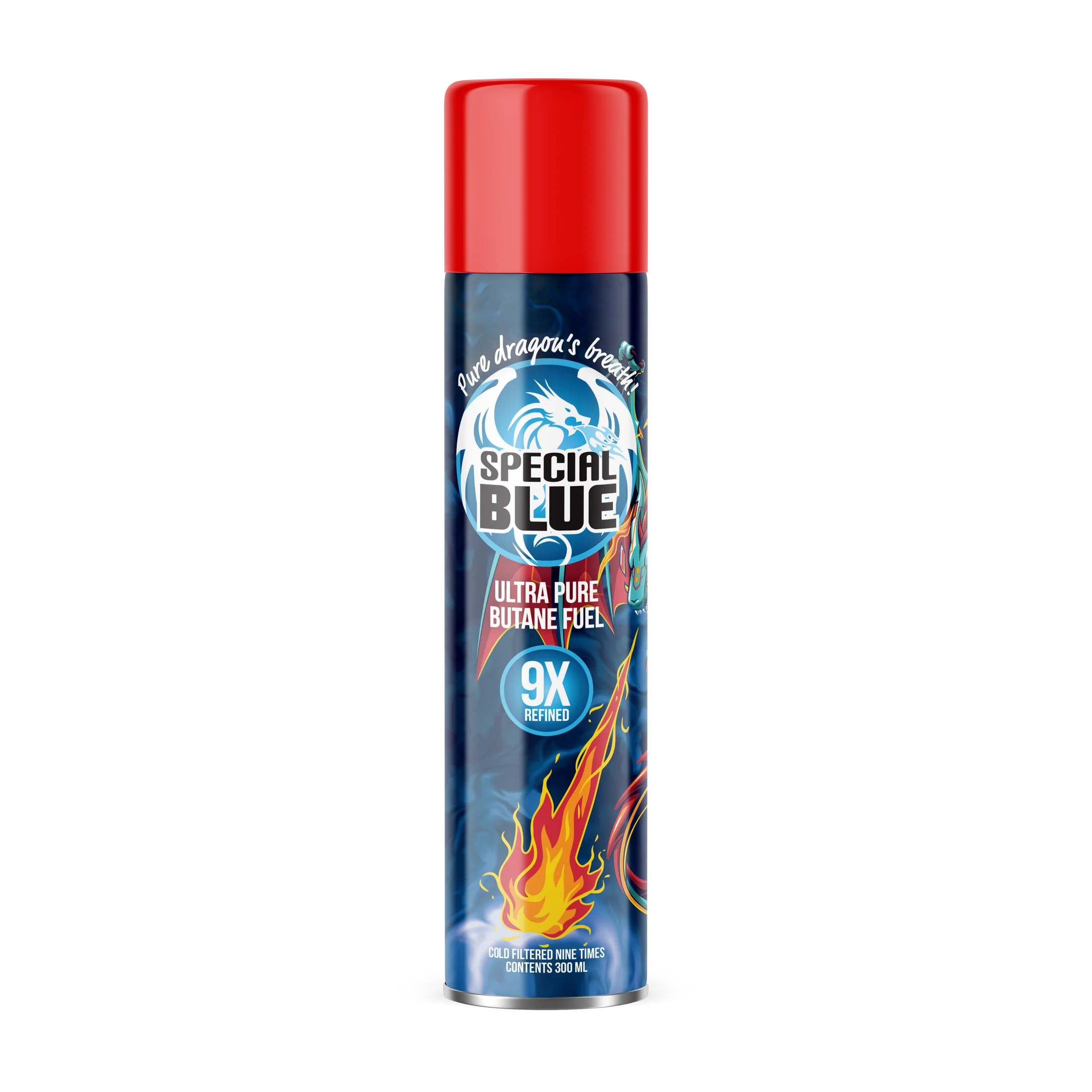 Photograph of product: 300ml 9x Refined Butane