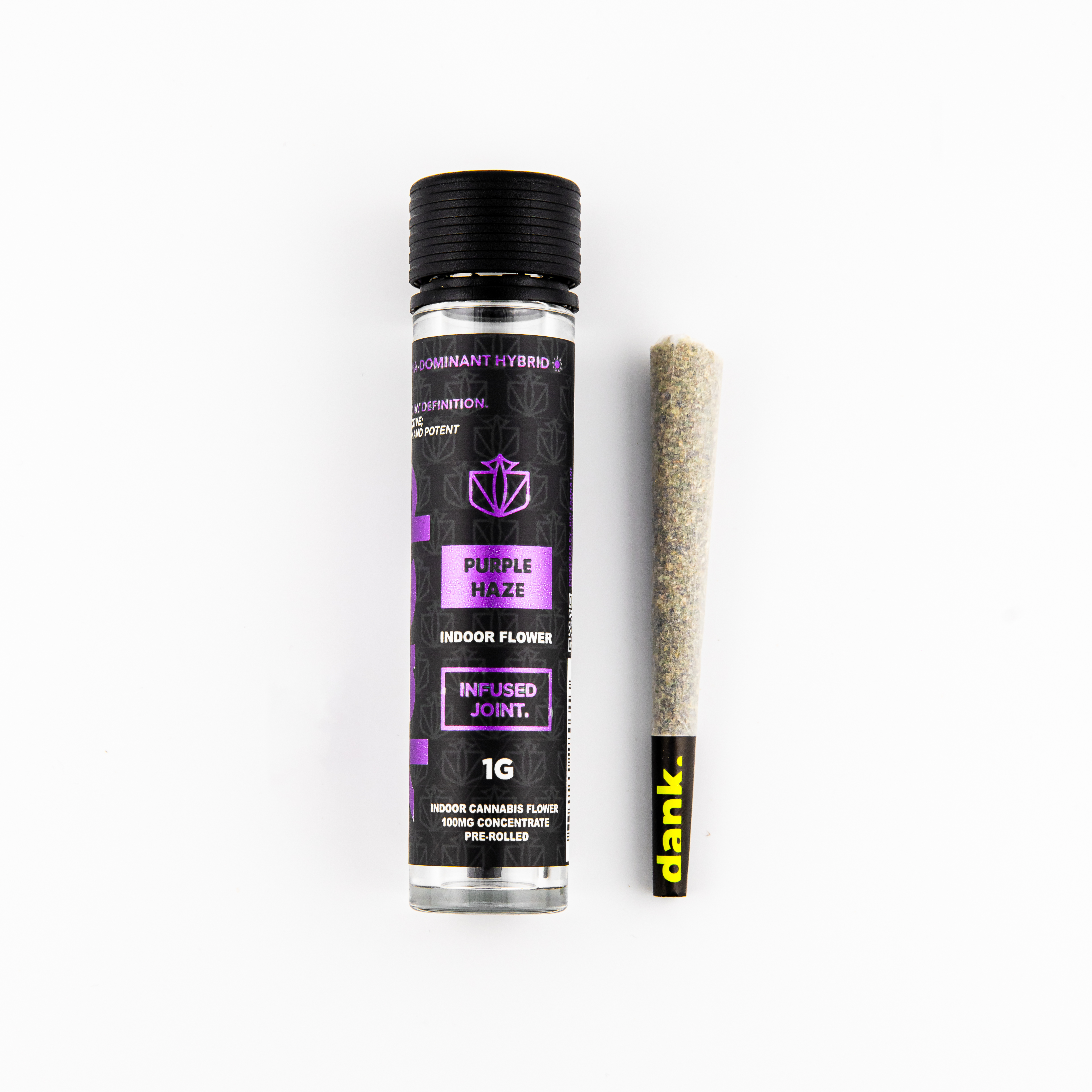 Photograph of Product: Dank - Purple Haze Infused Preroll - 1.1g