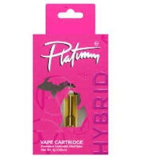 Photograph of product: PLATINUM VAPE | OPP X SMARTIES | 510 CART | 1G