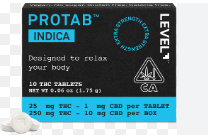 Photograph of product: 10ct/25mg ProTab (Oui'd)