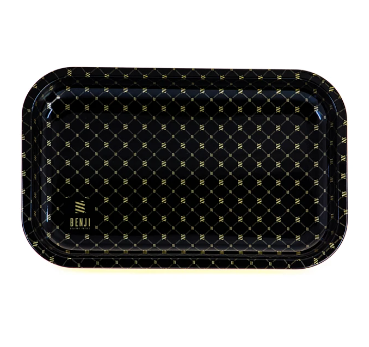 Photograph of product: Benji Tray - Black Plaid