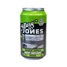 Photograph of Product: Green Apple (Mary Jones Soda)