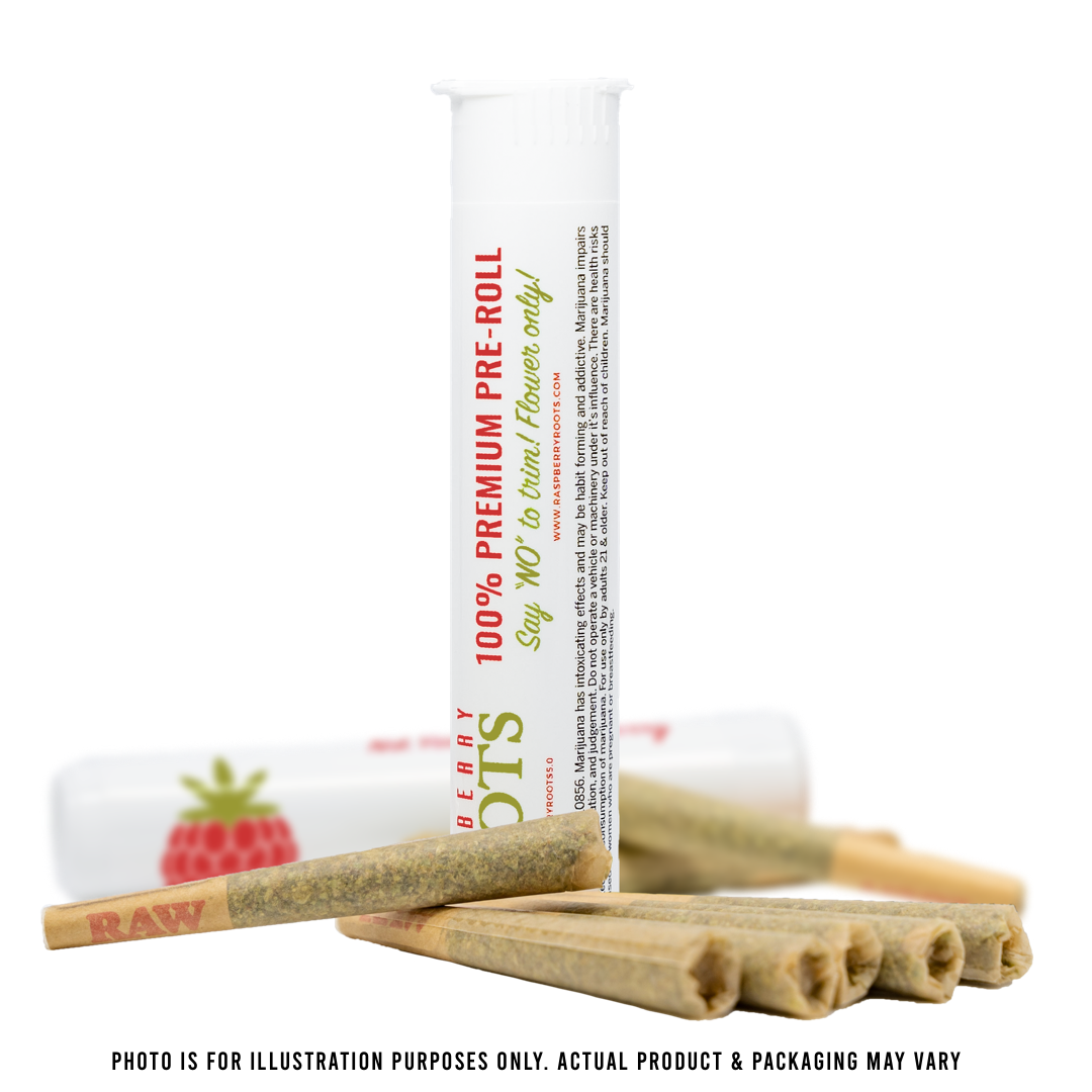 Photograph of product: Premium Preroll 0.5g - Scary Cherry