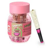 Photograph of product: Bodega Boyz / 2.8G Pre-Roll / Guava Skittlez 4 pk