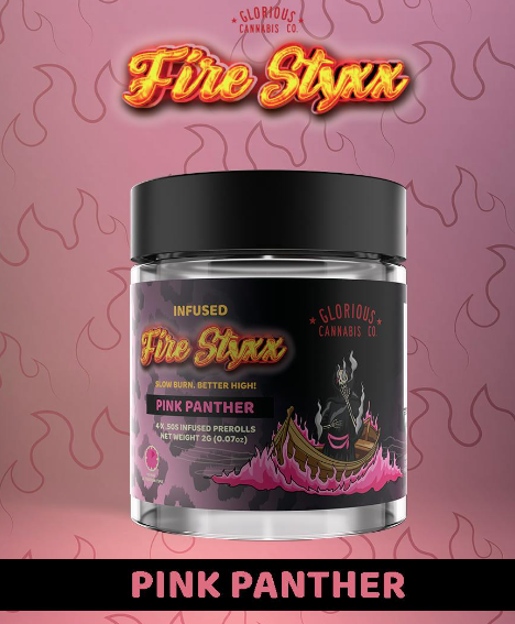 Photograph of product: AU GCC: Pink Panther Fire Styxx Multi-Pack (4 x