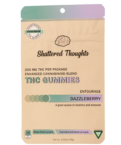 Photograph of Product: SHATTERED THOUGHTS | GUMMIES 200MG | DAZZLEBERRY