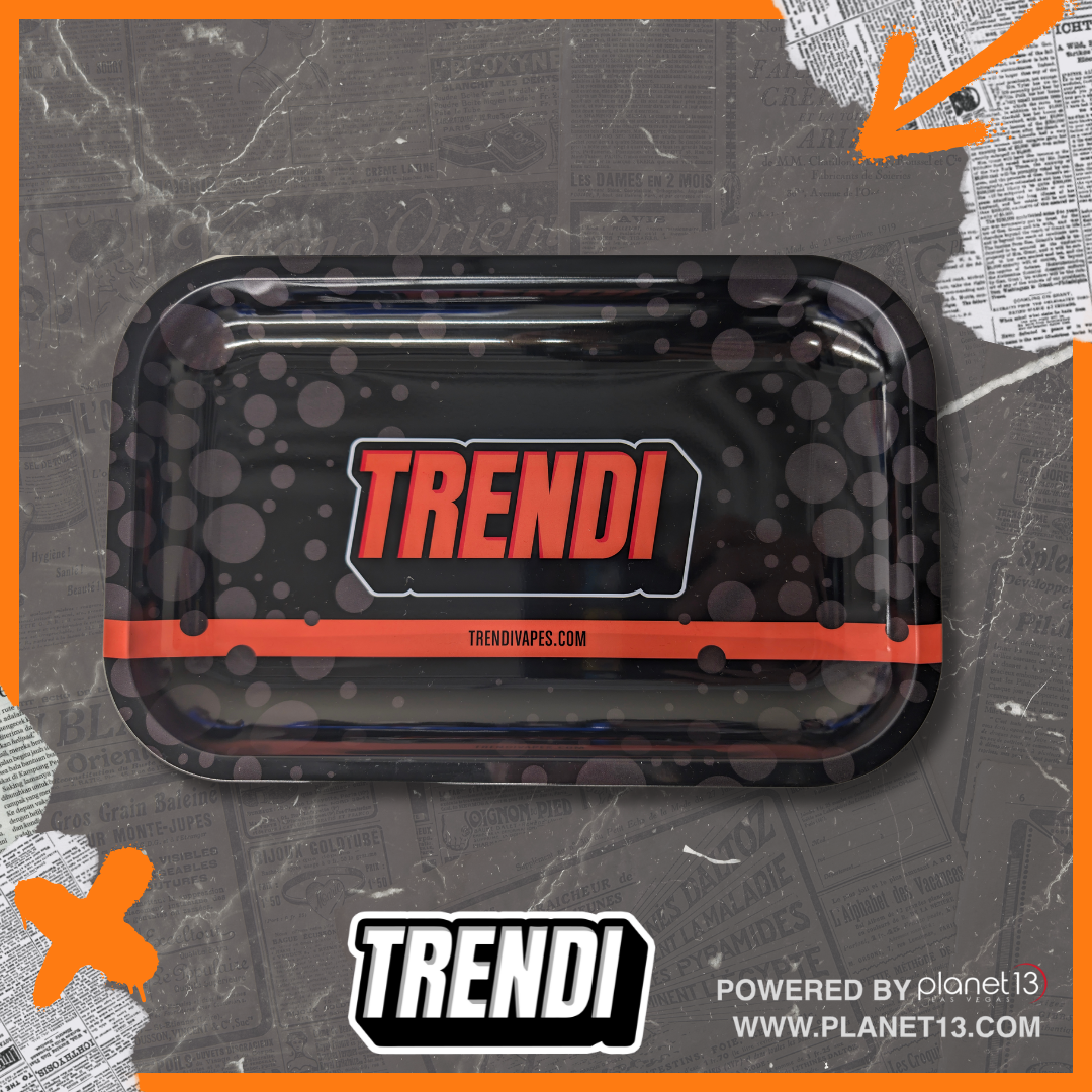 Photograph of Product: Trendi Black Rolling Tray