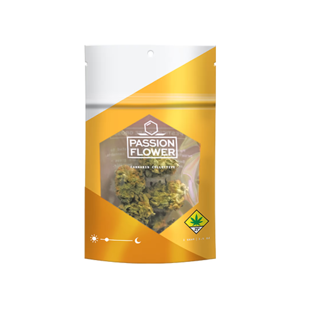 Photograph of product: Passion Flower Koffee Breath Flower Oui'd Hybrid - 7g