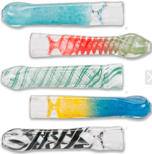 Photograph of product: Luvbuds - Glass Chillum - Assorted
