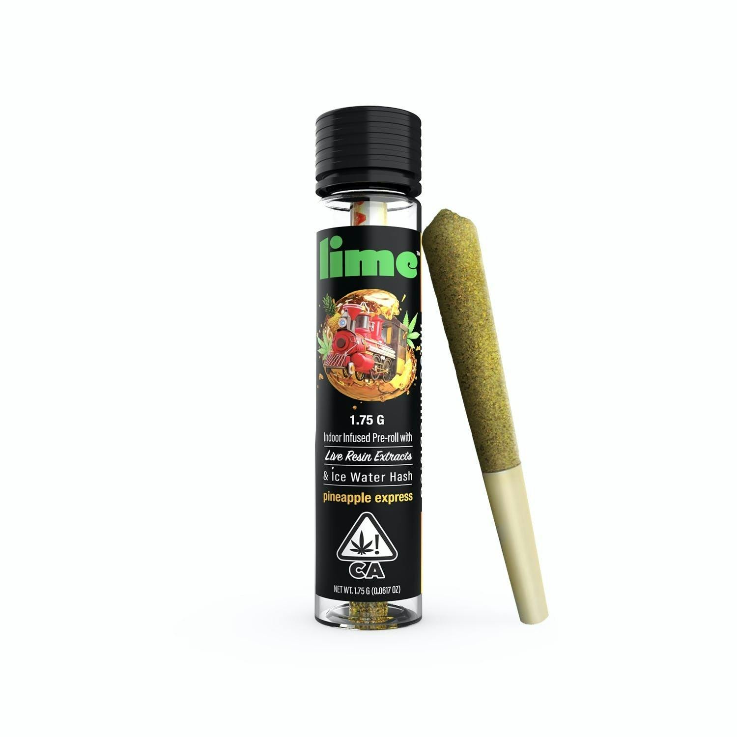 Photograph of product: Lime Preroll Pineapple Ex $14