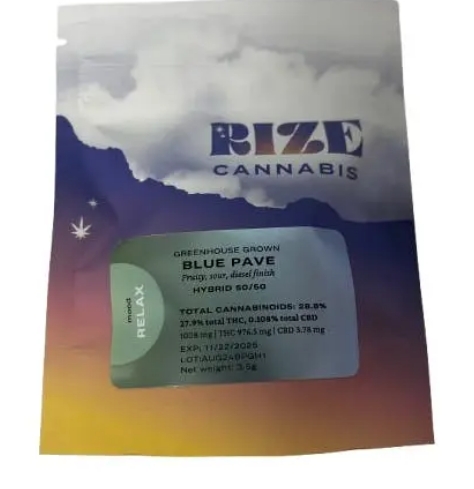 Photograph of product: Blue Pave - 3.5g
