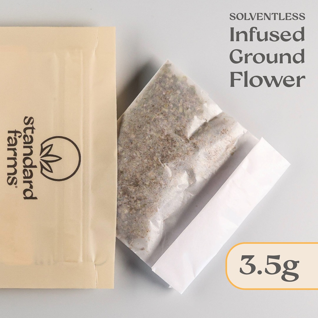 Photograph of product: Rainbow Guava |  Solventless Infused Ground Flower | 3.5g