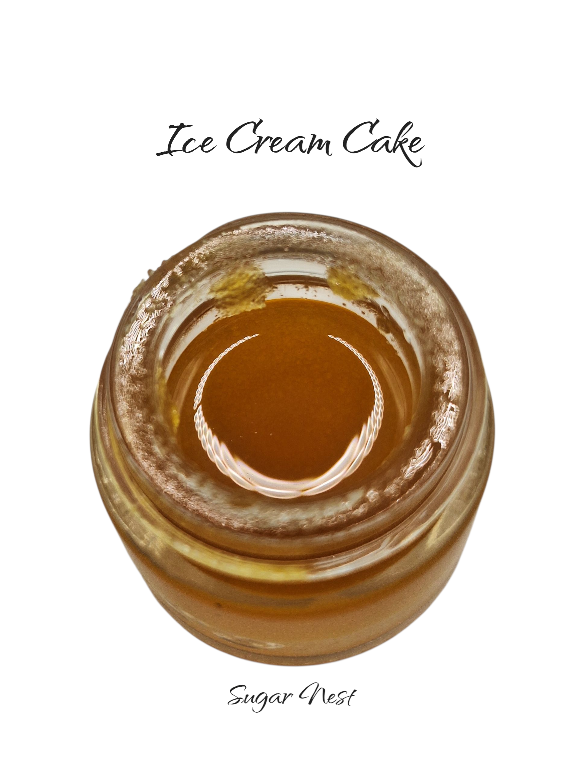 Photograph of product: ICE CREAM CAKE | CURED RESIN BALLER JAR