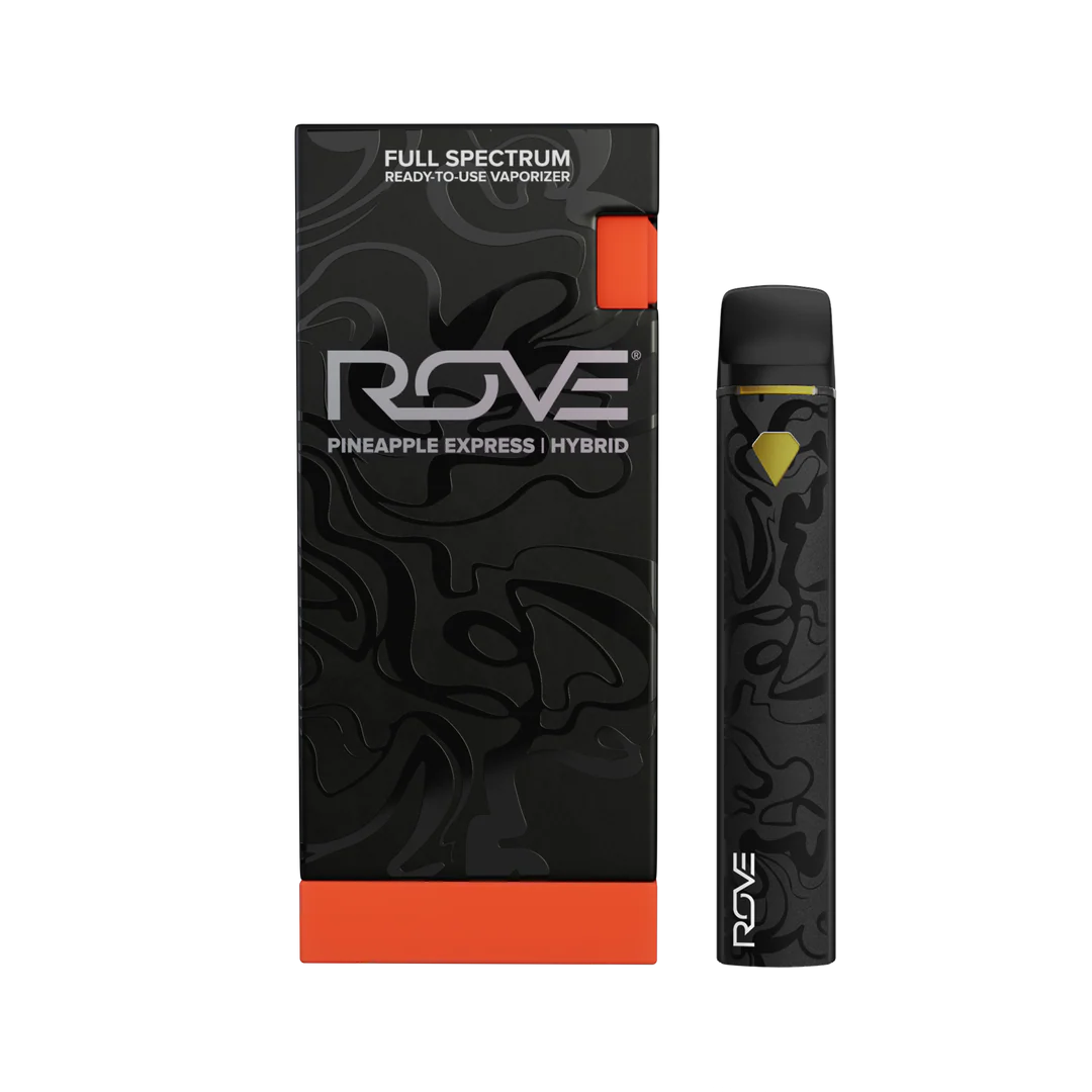 Photograph of product: Live Resin Disposable | ROVE - | (H) Pineapple Express