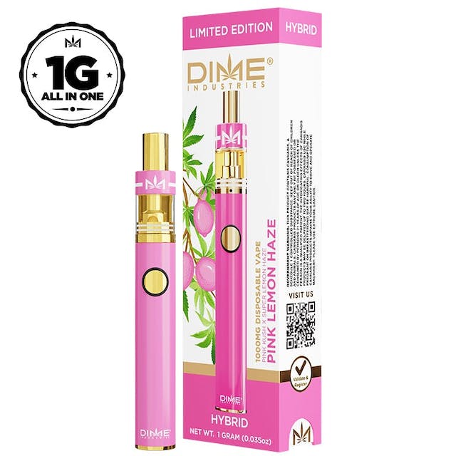 Photograph of product: 1G Disposable Signature Pink Lemon Haze - Pink Lemon Haze