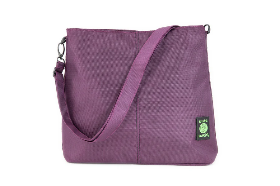 Photograph of product: DIME BAGS | Urban Tote Plum- $40