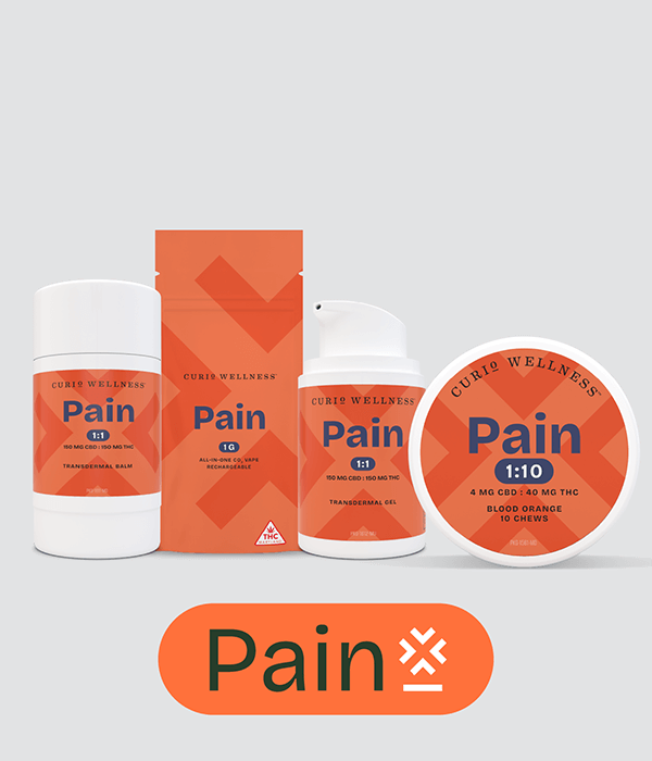 Photograph of product: Curio Pain Terpene Infused Lemon Lime Chews | 5mg (20ct)