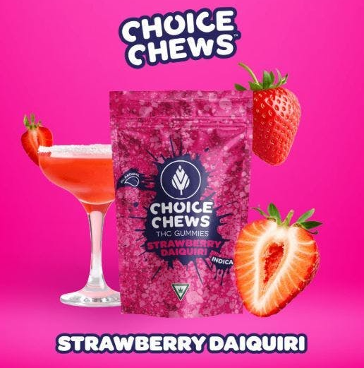 Photograph of product: Strawberry Daiquiri | 100 MG Edibles