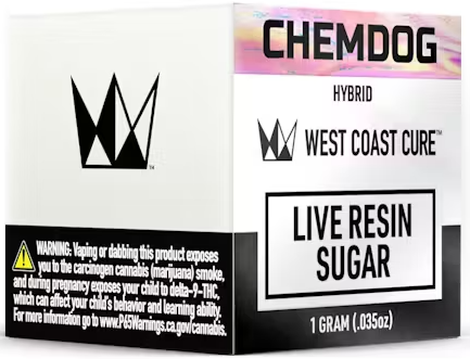 Photograph of product: Chemdog [H] - Live Resin Sugar