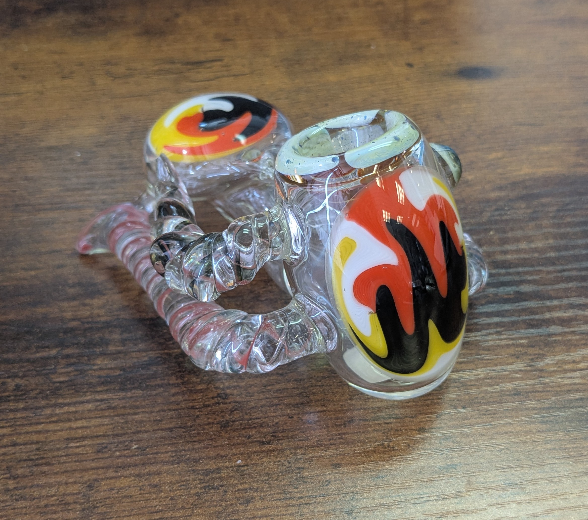 Photograph of product: Bubbler | 5" | Multi Arm & Multi Color Pattern | Firefly
