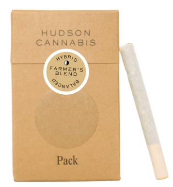 Photograph of product: Hudson Oui'd | Farmer's Blend | Pre-Roll Pk | 7 x 0.5g