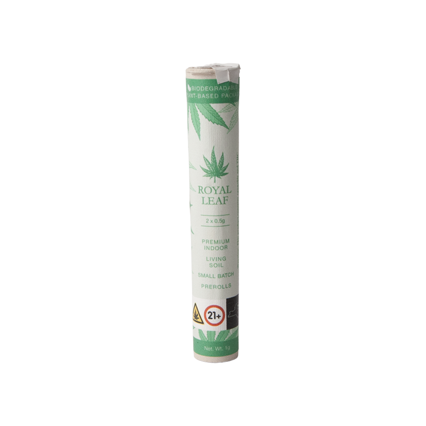 Photograph of product: Royal Leaf | 2 Pack | Garlic Cookies | .5g