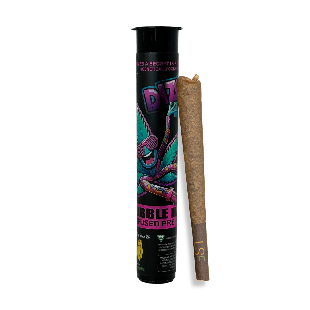 Photograph of product: Dizco #24 Bubble au chocolat Infused Preroll 1g