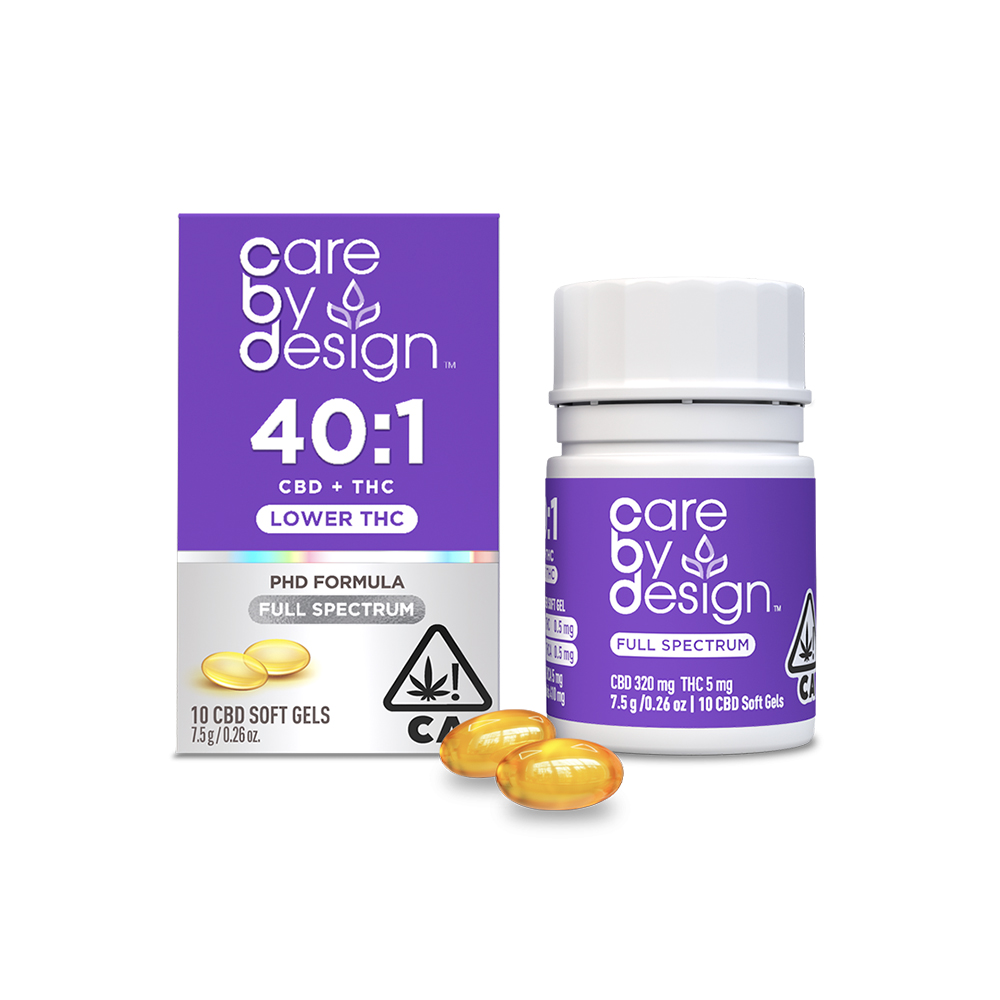 Photograph of product: SOFTGEL (40:1) CBD CAPSULES [10 CT]