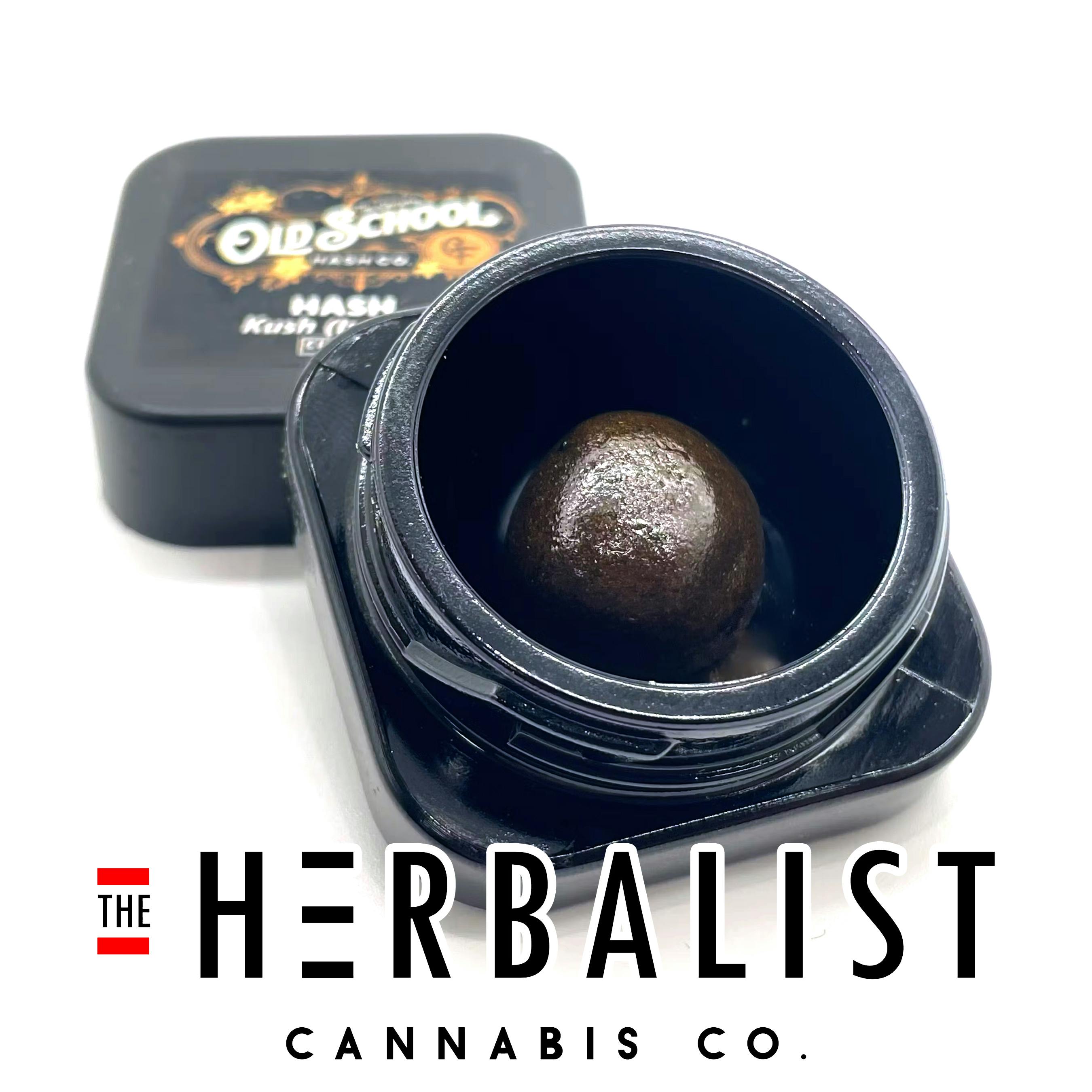 Photograph of product: Cured Old School Temple Ball au chocolat 1g Watermelon Gelato