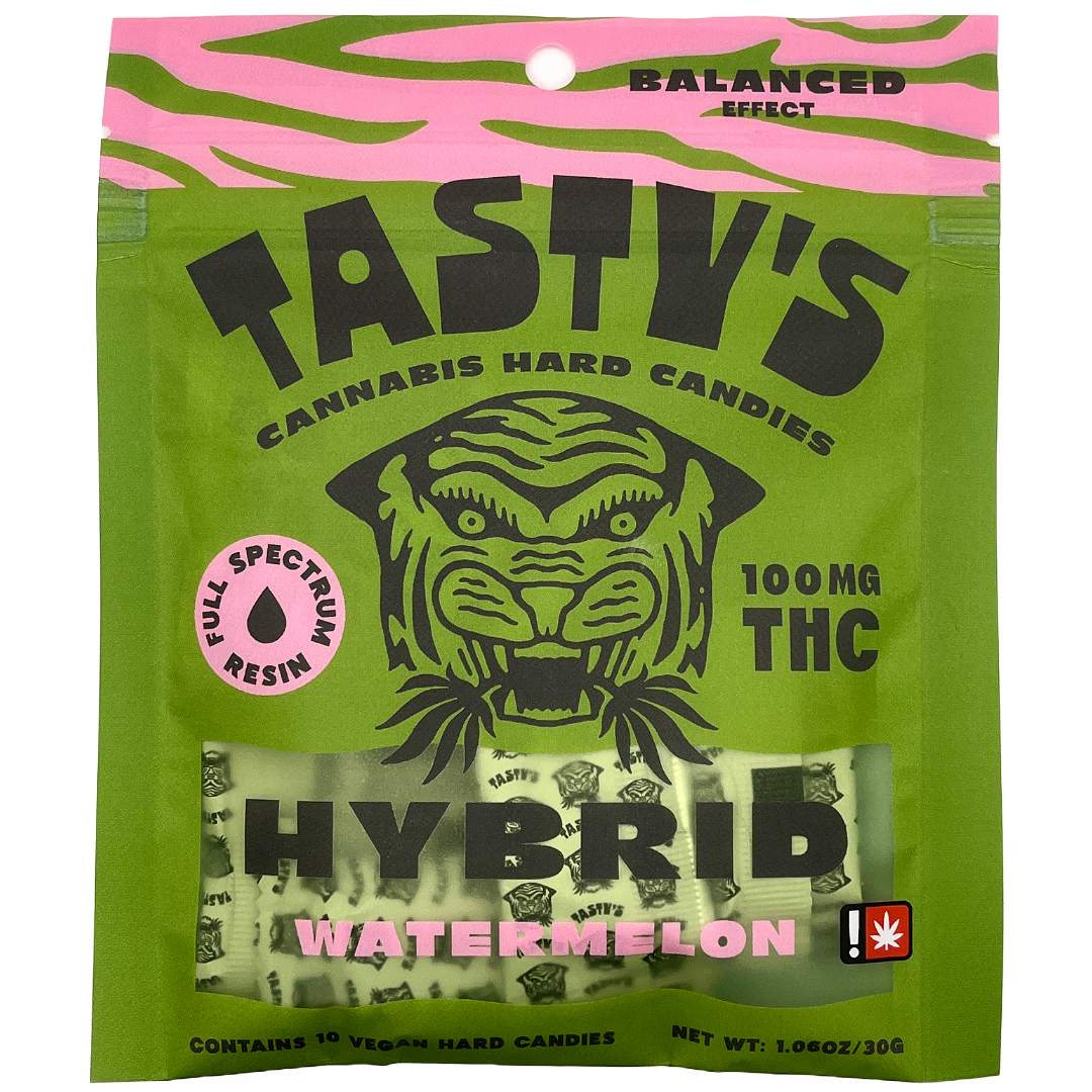 Photograph of product: Tasty's- Watermelon Hard Candies (H)