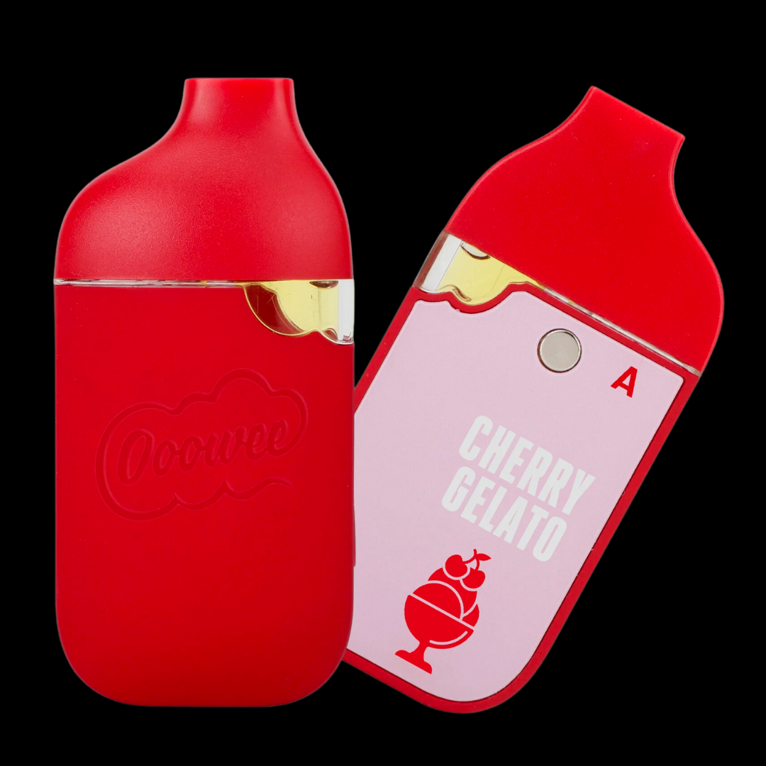 Photograph of product: Cherry Gelato DOH Approved (A) Mini Disposable Cartridge Ooowee