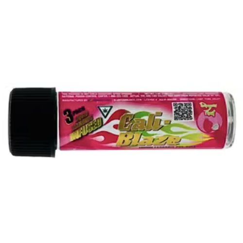 Photograph of product: Cali-Blaze Dragon Fruit Oui'd Tarantula Infused Pre-Roll 3 Pack 3g