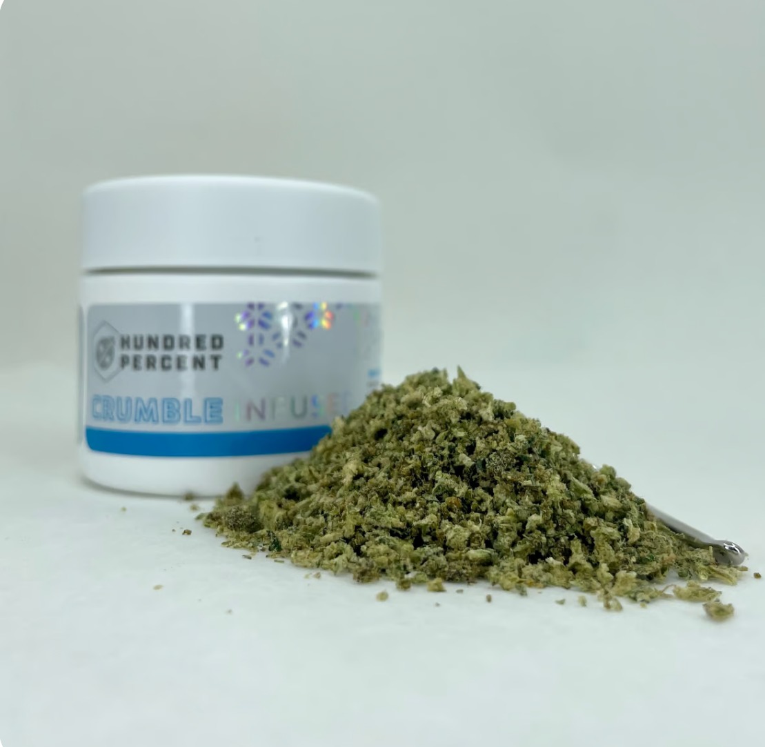 Photograph of product: Cocomamba Crumble Infused Strawnana 3.18g -Infused Flower