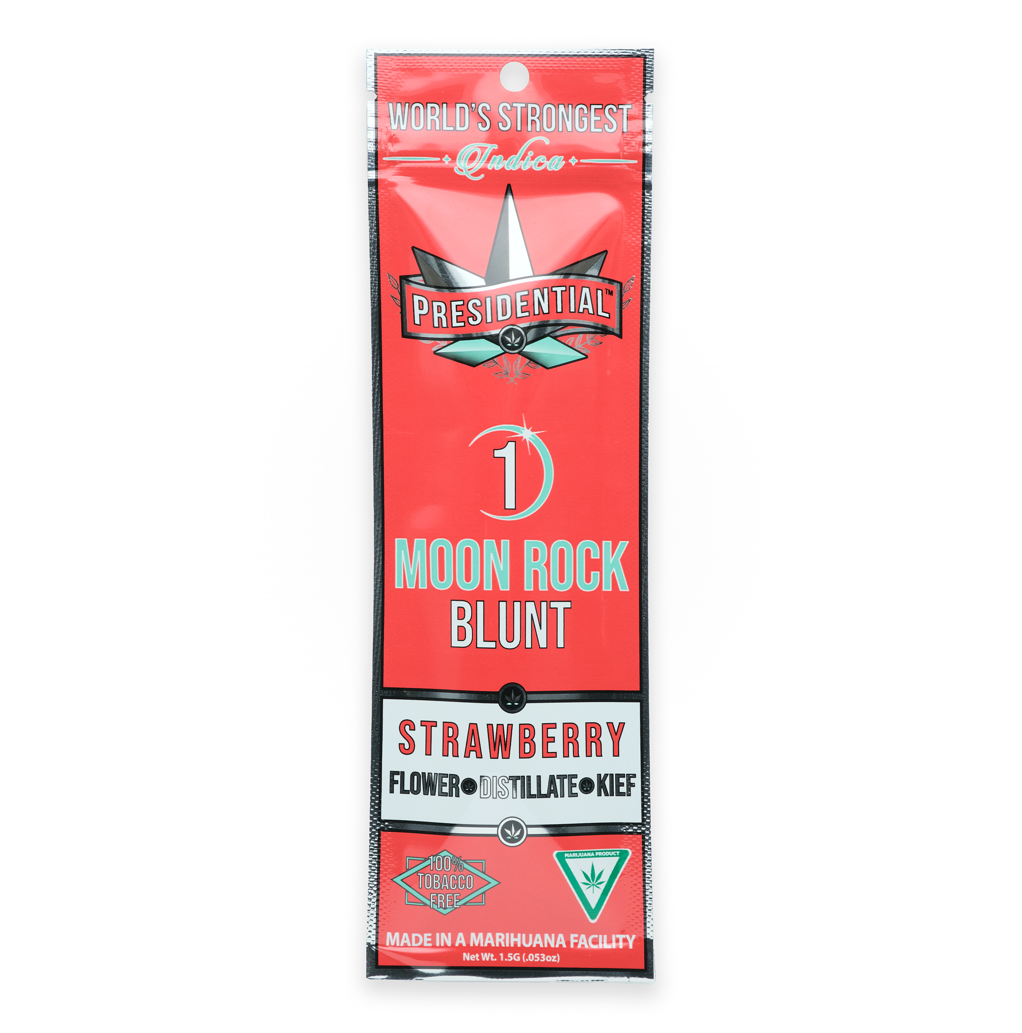 Photograph of product: Strawberry | 1.5G Moon Rock Blunt
