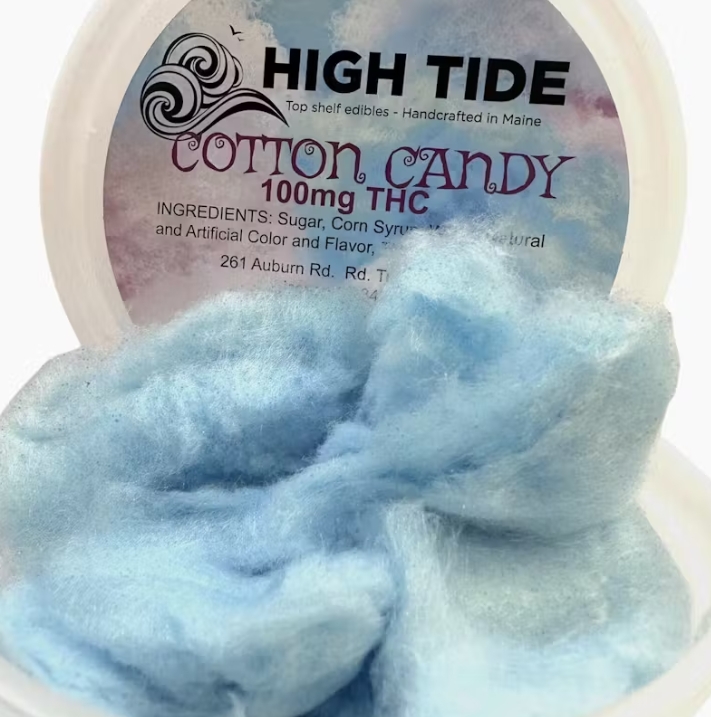 Photograph of product: Cotton Candy. 100mg. High Tide