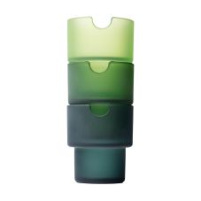 Photograph of product: Flower Pots Ashtray Set
