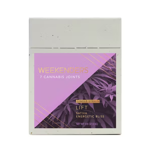 Photograph of product: Weekenders | Pre-roll | AK-47 | 7pk