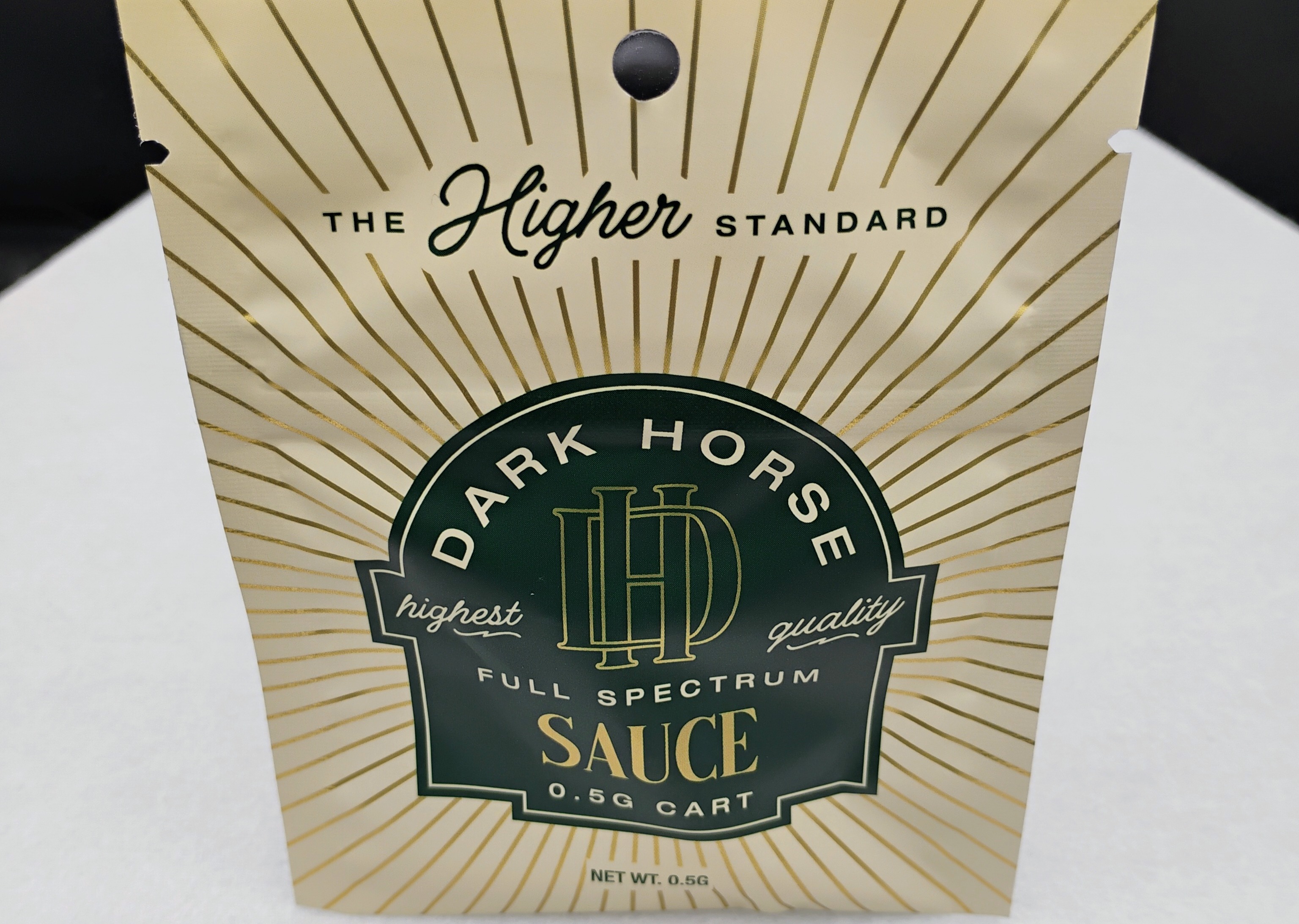 Photograph of product: Dark Horse G41 .5g F/S Vape Cart HYBRID