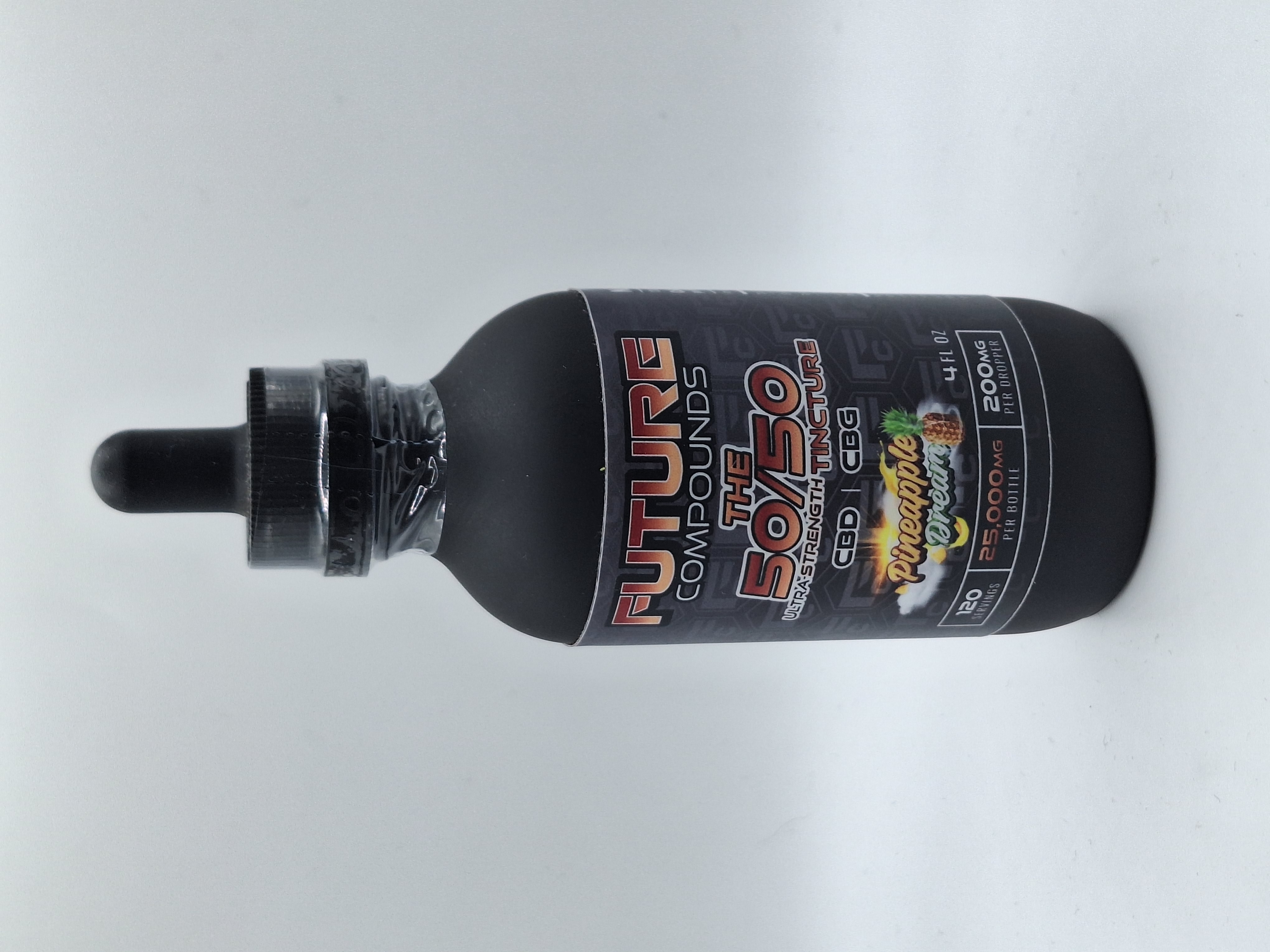 Photograph of product: Future Compounds - 25,000mg CBD/CBG Tincture - Pineapple Dream