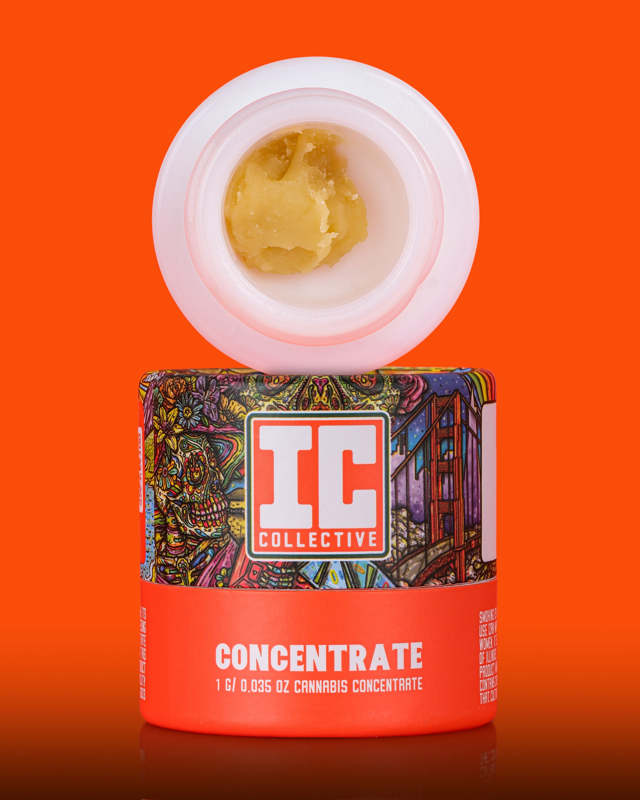 Photograph of product: OMFG | 1g | Live Resin | IC Collective