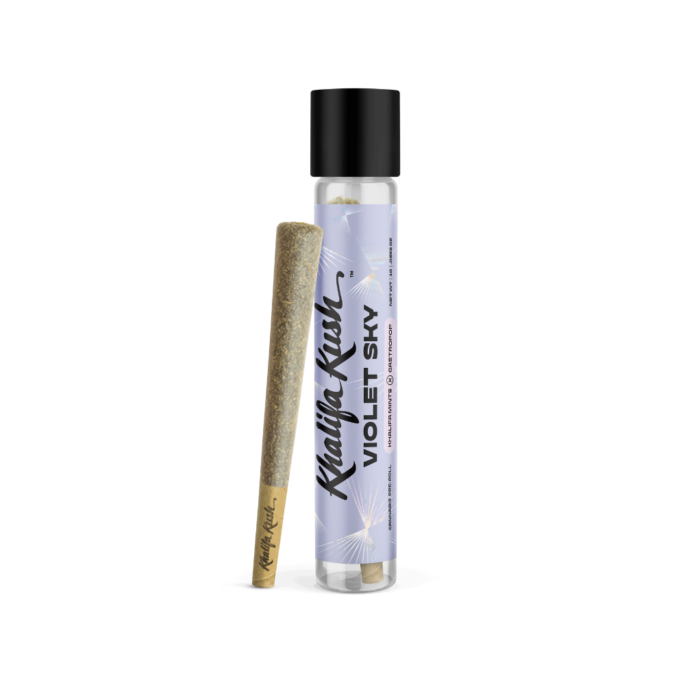 Photograph of product: Violet Sky: Pre-Roll (1g)  Khalifa Kush