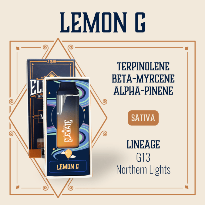 Photograph of Product: Lemon G | Disposable
