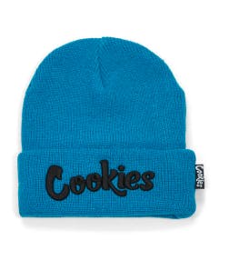 Photograph of product: Cookies Beanie - Cookies Blue/Black - 