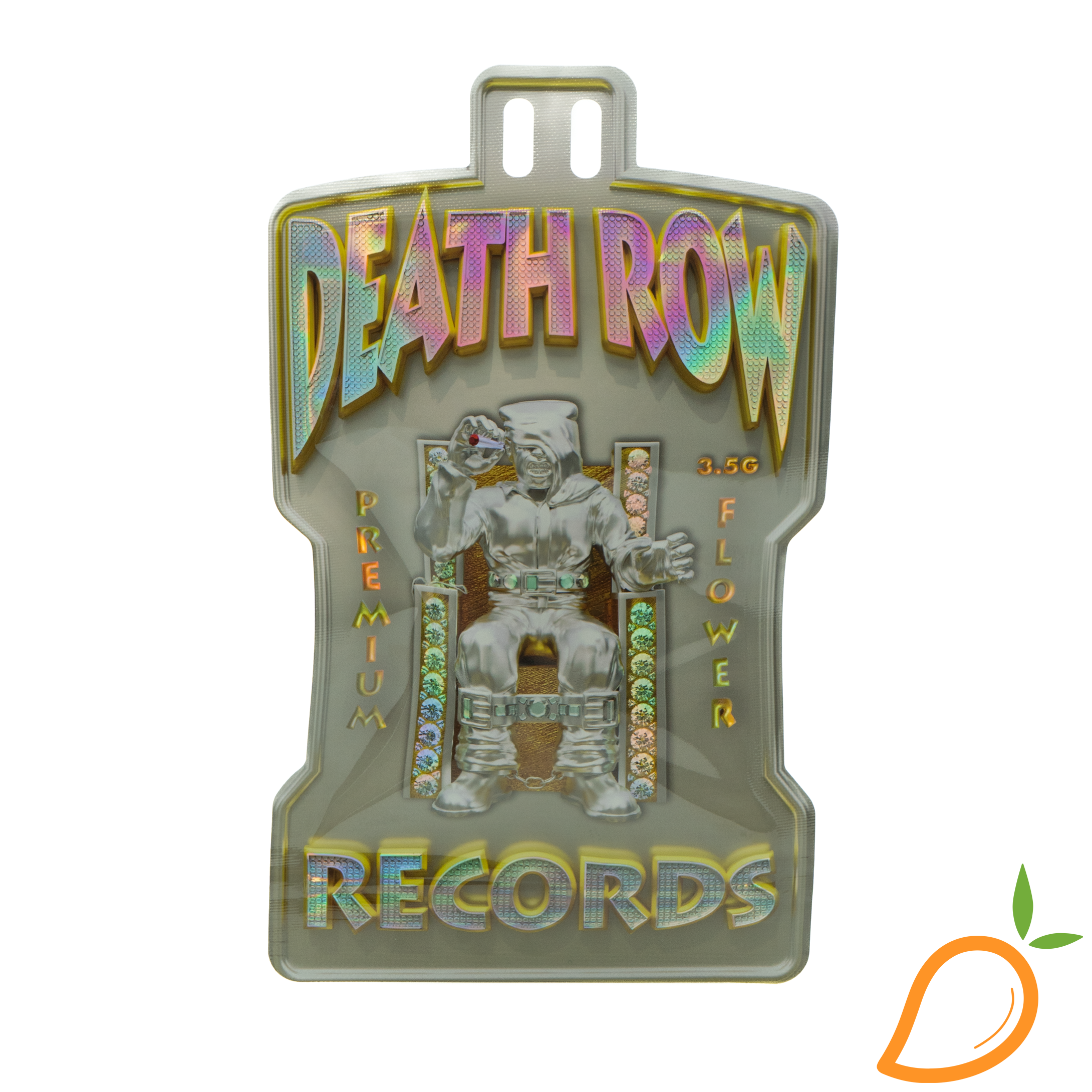 Photograph of product: 3.5g Terpgasm Prepackaged Flower Death Row Records