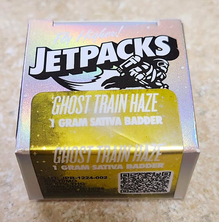 Photograph of product: Ghost Train Haze Badder | Oui'd | Jetpacks