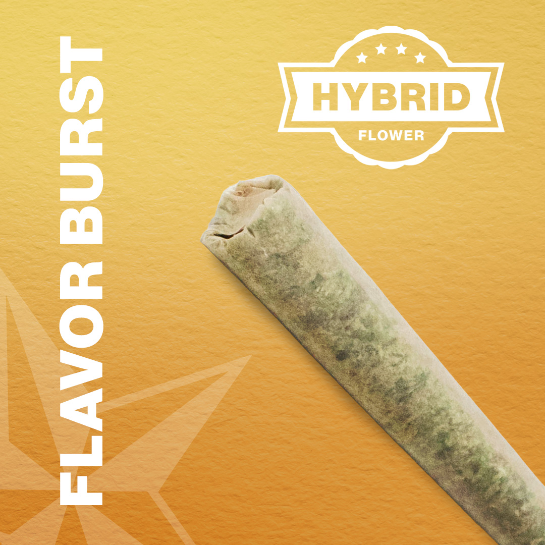 Photograph of product: Flavor Burst | Organic Preroll |  1g