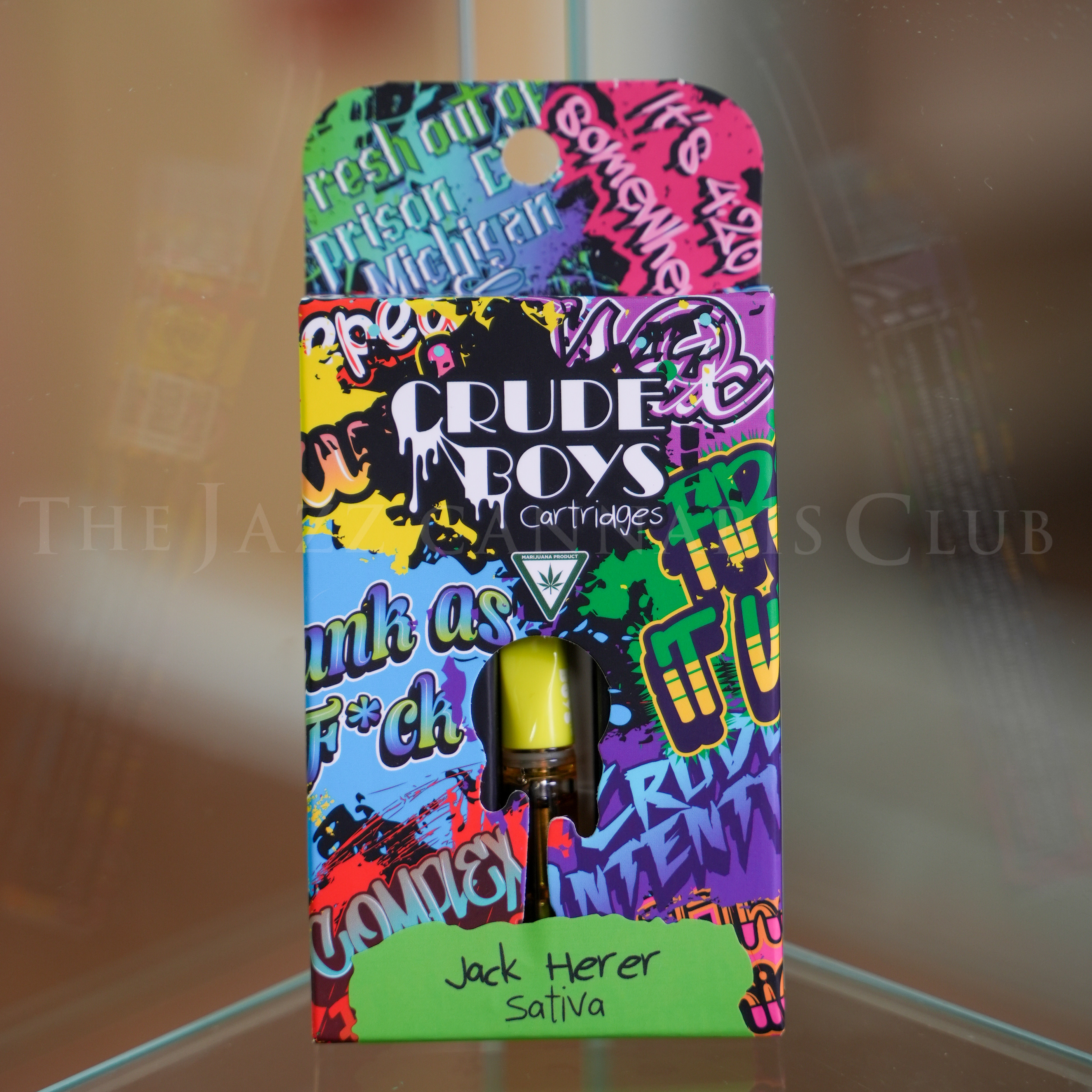 Photograph of product: Crude Boys - Jack Herer - Vape Cart